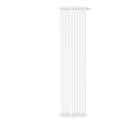 Радиатор стальной трубчатый КЗТО Batarìa 2 1750-10 нижнее подключение 10 секций RAL 9016 БАТ2175010UT