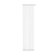 Радиатор стальной трубчатый КЗТО Batarìa 2 1750-10 нижнее подключение 10 секций RAL 9016 БАТ2175010UT
