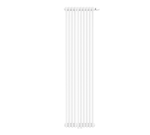 Радиатор стальной трубчатый КЗТО Batarìa 2 1750-10 нижнее подключение 10 секций RAL 9016 БАТ2175010UT