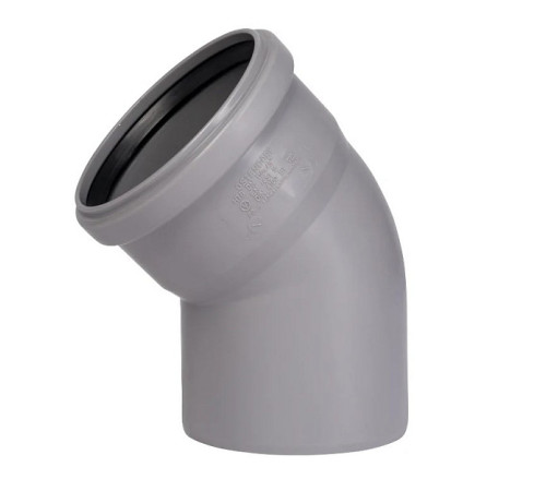 Отвод для внутренней канализации Ostendorf HTB 110 мм 45° 115120