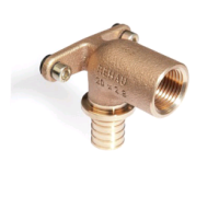 Угольник настенный REHAU RAUTITAN RX 16-1/2 ВР длинный 14563623001