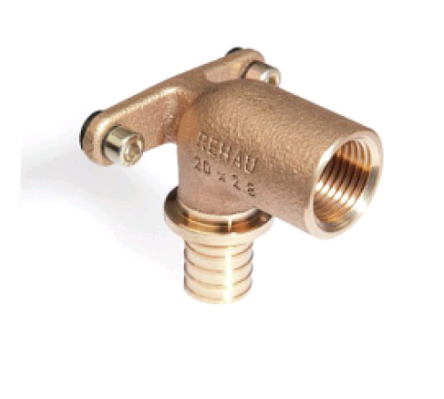 Угольник настенный REHAU RAUTITAN RX 16-1/2 ВР длинный 14563623001