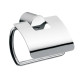 Держатель туалетной бумаги с крышкой подвесной emco Rondo 2 хром 4500 001 00