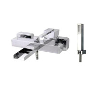 Смеситель для ванны Fiore Kyro каскадный с душевым гарнитуром хром 71CR7755