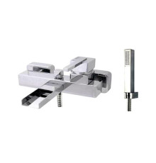 Смеситель для ванны Fiore Kyro каскадный с душевым гарнитуром хром 71CR7755