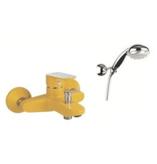 Смеситель для ванны Fiore Kevon Chic встраиваемый желтый/хром 81YX6517
