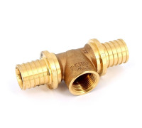 Тройник надвижной REHAU RAUTITAN RX 40хRp 1х40 мм бронза 1456300