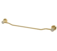 Полотенцедержатель кольцо Boheme Royal Cristal золото 10922-G