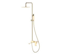 Душевая стойка Boheme Q с верхним душем 15х36х92 см золото 148-GG.2