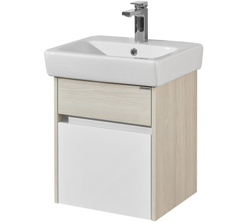 Комплект мебели для ванной AQUATON Верди 50 тумба-умывальник и раковина Нео 50 1A1959K1VDAV0