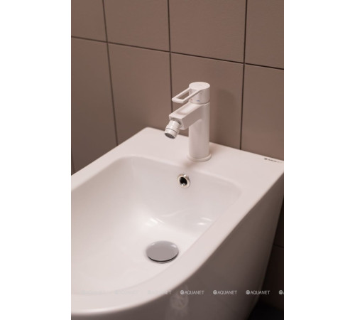 Чаша унитаза напольного Aquanet Cetus Rimless сиденье Slim Soft Close CETUS-C1