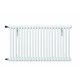 Трубчатый радиатор Arbonia 2057 30 секций боковое подключение 2057/30 N12 3/4 RAL 9016