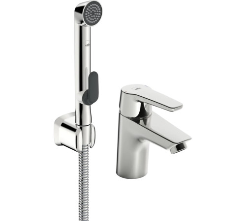 Смеситель для раковины Oras Saga с гигиеническим душем 3912F
