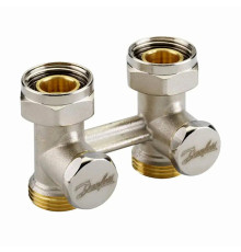 Клапан запорный радиаторный прямой Danfoss RLV-KS 3/4 50 мм 003L0221