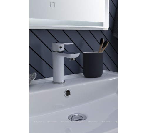 Смеситель для раковины Aquanet Arctic хром/белый AF520-10CW