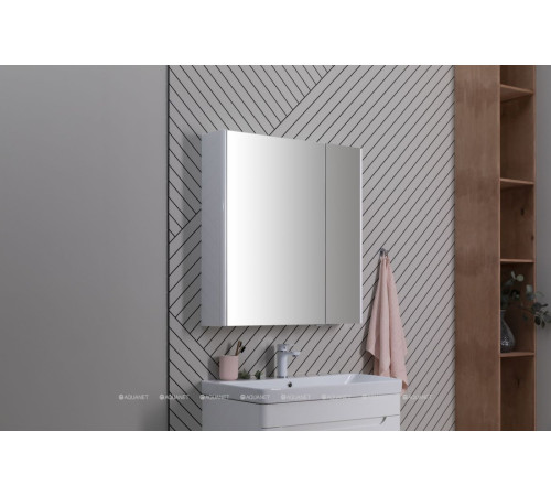 Смеситель для раковины Aquanet Arctic хром/белый AF520-10CW