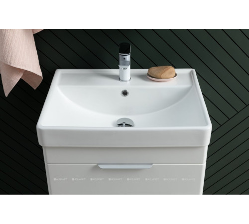 Смеситель для раковины Aquanet Arctic хром/белый AF520-10CW