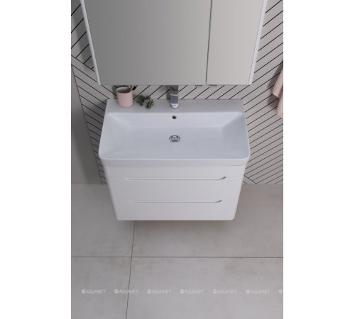 Смеситель для раковины Aquanet Arctic хром/белый AF520-10CW