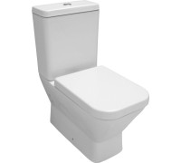 Унитаз напольный Serel Diagonal DG02SL с тонким сиденьем микролифт DG02SL