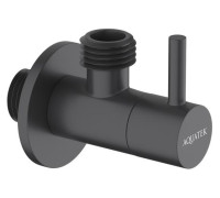 Угловой переходник Aquatek матовый черный AQ2452MB