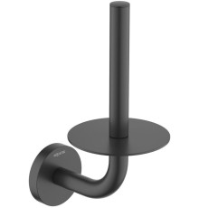 Бумагодержатель для запасного рулона Aquanet Оберон матовый черный AQ4207MB