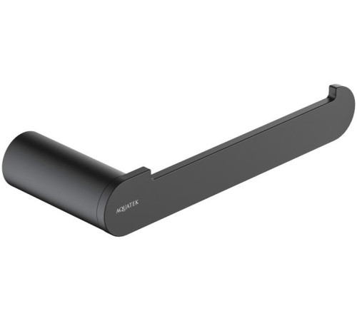 Держатель для туалетной бумаги Aquatek Лира матовый черный AQ4408MB