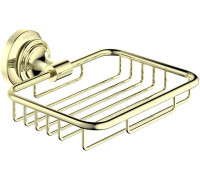 Мыльница-решетка Aquanet Классик полированное золото AQ4533PG