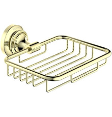 Мыльница-решетка Aquanet Классик полированное золото AQ4533PG