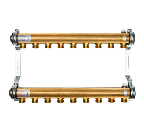 Коллекторная группа Watts Profil HKV/A 09 контуров 1 x 3/4 Евроконус 10004552