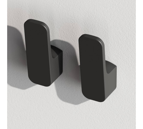 Набор крючков для полотенец AM.PM Func 2 шт черный A8F35622