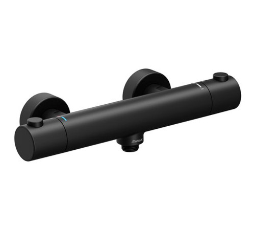 Смеситель для душа термостатический Ravak Puri PU 033.20/150 черный X070188