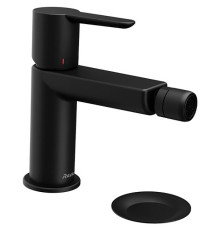 Смеситель для биде RAVAK Puri PU 055.20 с донным клапаном черный X070189