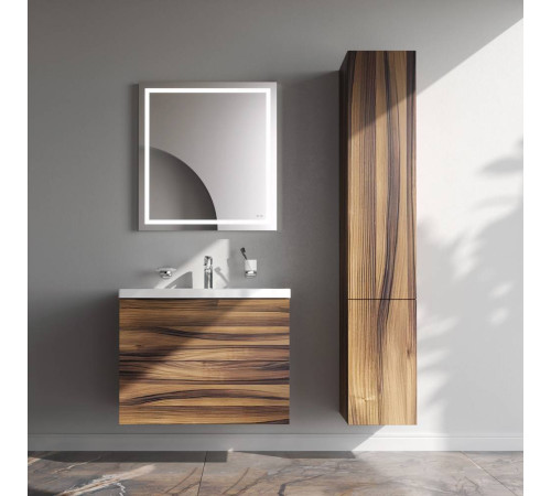 Тумба под раковину подвесная AM.PM Gem 75 см 2 ящика орех M90FHX0752HF