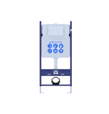 Инсталляция для подвесного унитаза Aquatek ECO Standart 50 со звукоизоляционной прокладкой INS-0000014