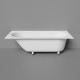 Ванна встраиваемая Salini Lofo 179х79.1х61 см Solid Surface белый матовый UM12322