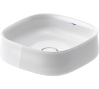 Раковина Duravit Zencha 420х420 мм шлифованная без перелива 2373420079