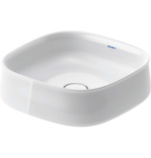 Раковина Duravit Zencha 420х420 мм шлифованная без перелива 2373420079