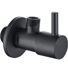 Угловой переходник Aquanet матовый черный AQ2450MB