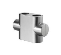 Крышка декоративная Oventrop для Multiblock T проходная матовая сталь 1184090