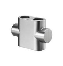 Крышка декоративная Oventrop для Multiblock T проходная матовая сталь 1184090