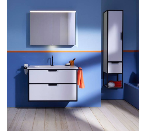 Комплект мебели Burgbad Vry 930х496х600 мм подвесной белый матовый SGUJ093F6019GO253C001