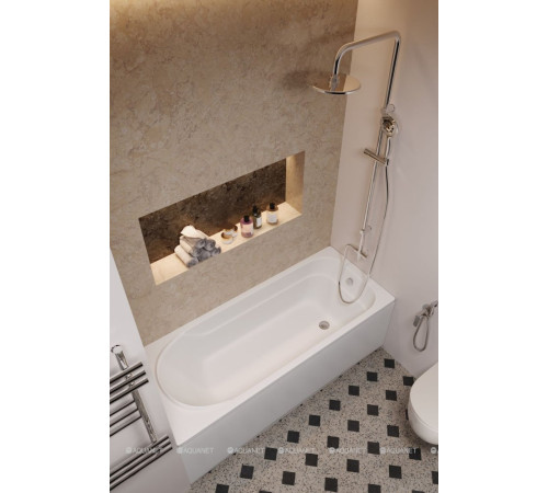 Ванна акриловая Aquanet West 170x70 см с каркасом 00240463