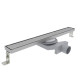 Трап душевой Plumberia Selection PS LINEAR 6x100 см комбинированный затвор нержавеющая сталь PSL100MT