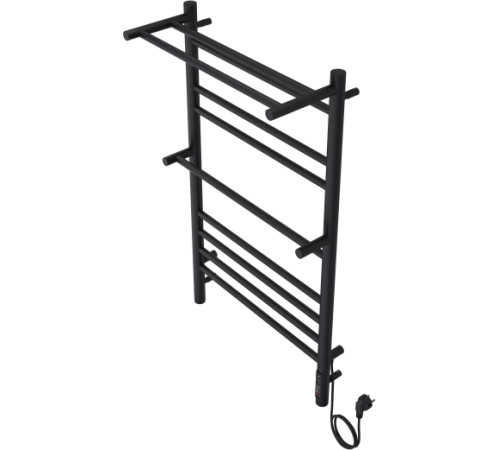 Полотенцесушитель электрический Aquatek Альфа П10 500х900 мм черный муар AQ EL RRP1090BL