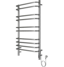 Полотенцесушитель электрический Aquatek Пандора П10 500х900 мм хром AQ EL RPC1090CH