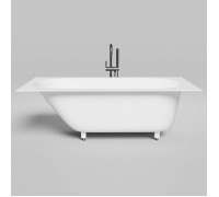 Ванна встраиваемая Salini Ornella 170х80х60 см S-Stone белый матовый комплект 102424M