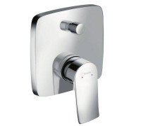 Смеситель для ванны и душа Hansgrohe Metris однорычажный скрытого монтажа 31454000