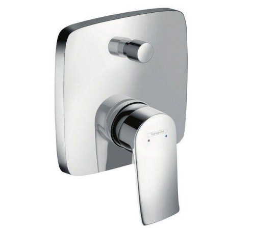 Смеситель для ванны и душа Hansgrohe Metris однорычажный скрытого монтажа 31454000