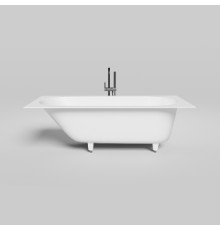 Ванна встраиваемая Salini Lofo 179х79.1х61 см Solid Surface белый матовый UM12322