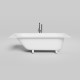 Ванна встраиваемая Salini Lofo 179х79.1х61 см Solid Surface белый матовый UM12322